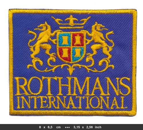 Rothmans aufnäher patch - rothmans,