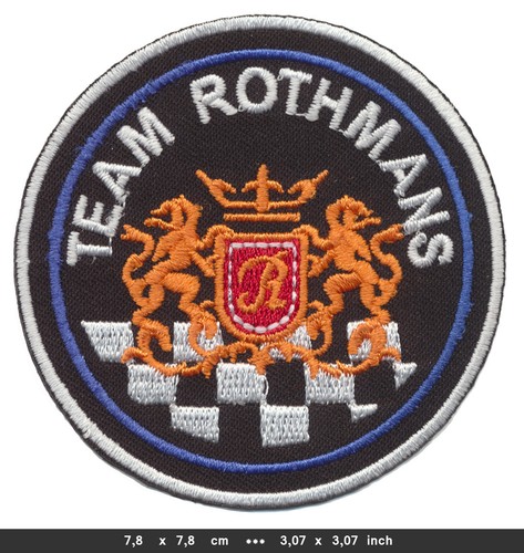 Rothmans aufnäher patch - rothmans,