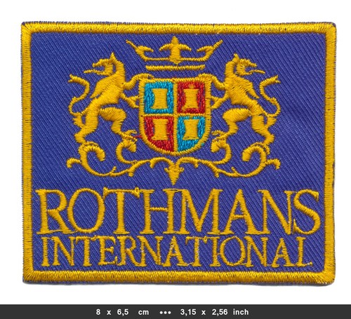 Rothmans aufnäher patches - rothmans,