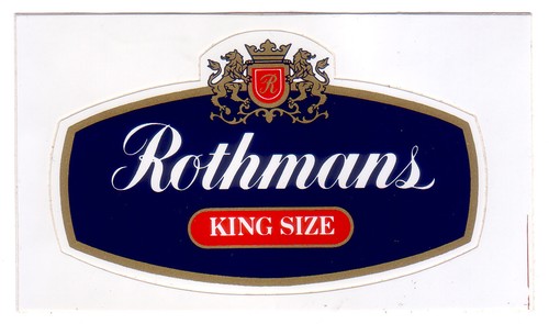 Rothmans king size aufkleber - king,