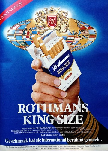 Rothmans filter zigaretten - ,