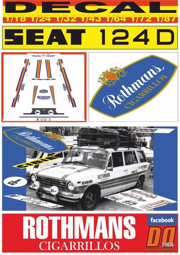 Decal seat 124 - seat,