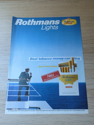 Rothmans zigaretten - 5x,