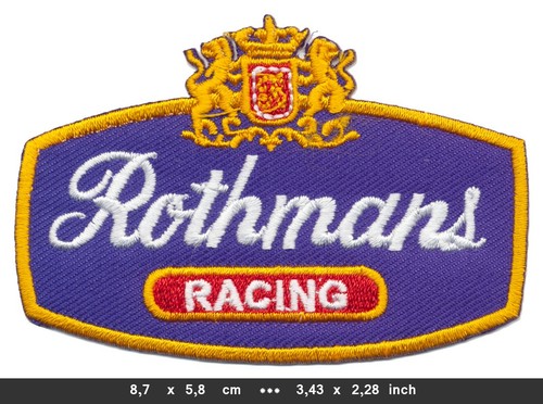 Rothmans aufnäher patches - rothmans,