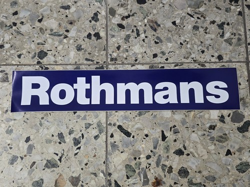 Rothmans aufkleber vintage - aufkleber,