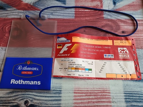 Für formel fans ticket - für, 1