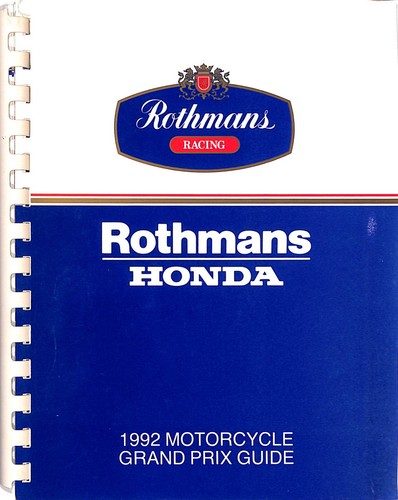 Rothmans honda 1992 - rothmans, ~